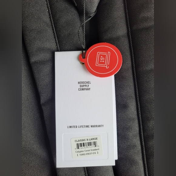 BNWT Backpack Herschel Supply Co, size XL - Picture 2 of 6